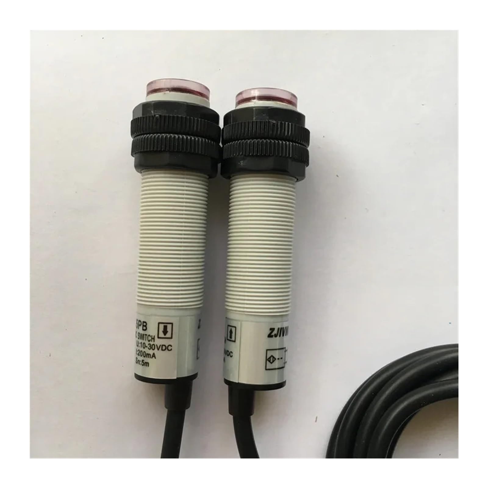 CXFCIHFT M18 photoelectric sensor through-beam AC normally open photoelectric sensor switch is normally open, detection distance 5m