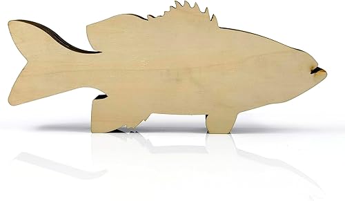 Miniatura 9 de Gepas Decoración de océano de peces de madera, siluetas y esculturas de tiburón de madera, paisaje costero de madera 3D, decoraciones de mesa,