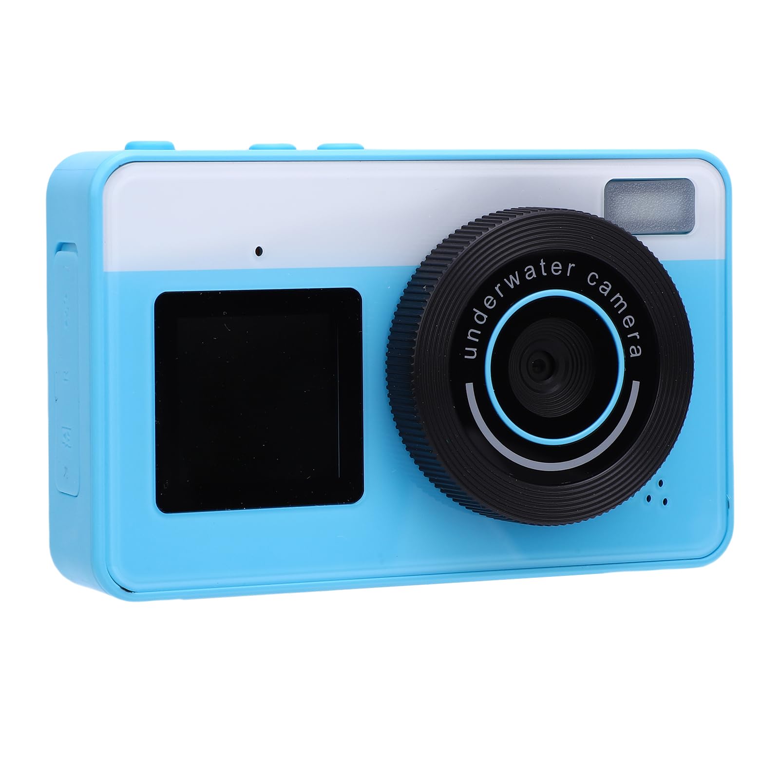 SENECESLI Kamery 4K do Fotografii, Cyfrowa Kamera Vlogging 48MP dla YouTube, Kompaktowa Kamera Podróżna z 18x Zoom, Podwójny Ekran do Selfie, 128 GB Rozszerzalny (BLUE)