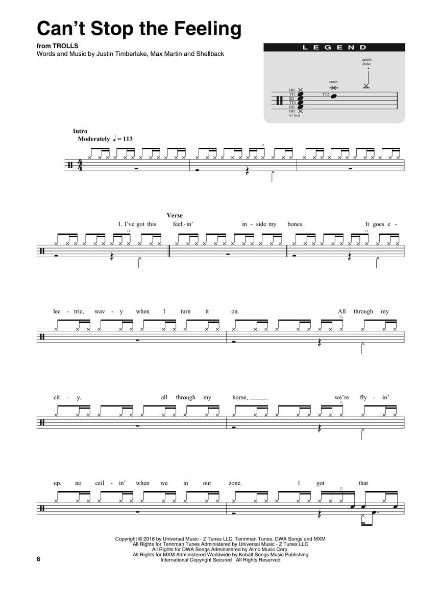 Pop Songs for Kids Drum Play-Along Volume 53