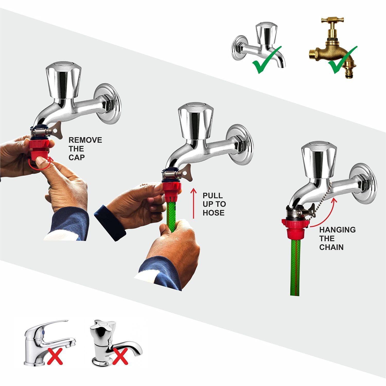 AquaHose Thermoplastic Agriculture Water Pipe Hose Reel 30 m Folding