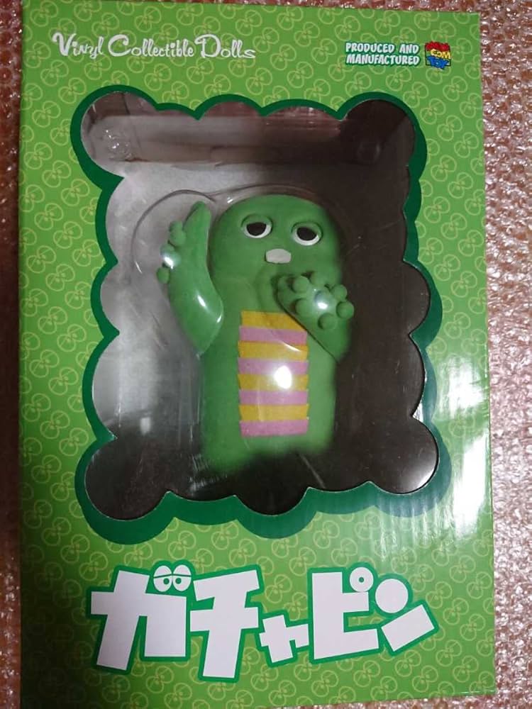 ガチャピン　メディコムトイ　ヴァイナルコレクティブドール　ポンキッキーズ ガチャピン メディコムトイ ヴァイナルコレクティブドール