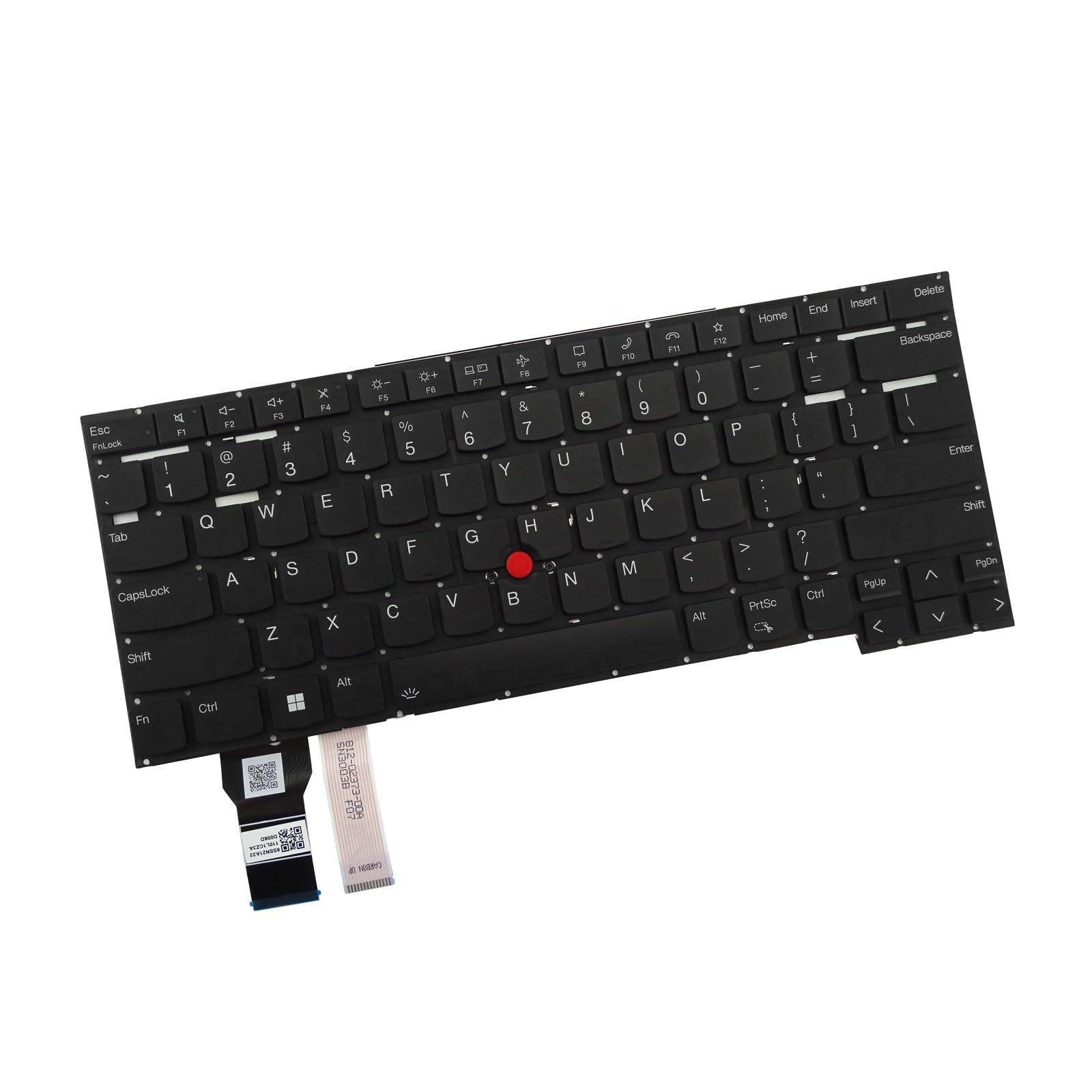 Teclado de repuesto para Lenovo Thinkpad T14s Gen2 con retroiluminación, Trackpoint, herramientas de instalación
