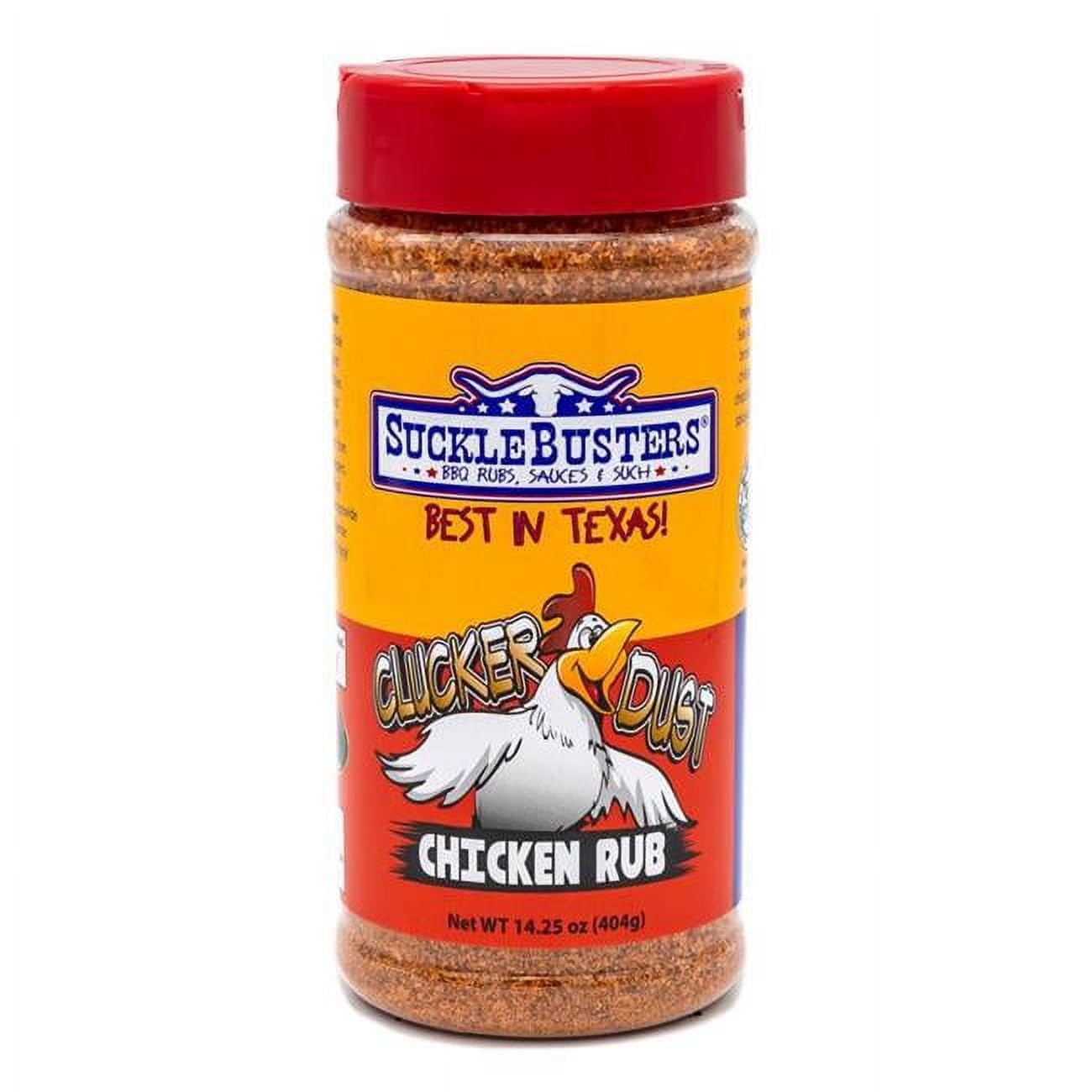 SuckleBusters Clucker Dust BBQ Rub, 14.25 oz.