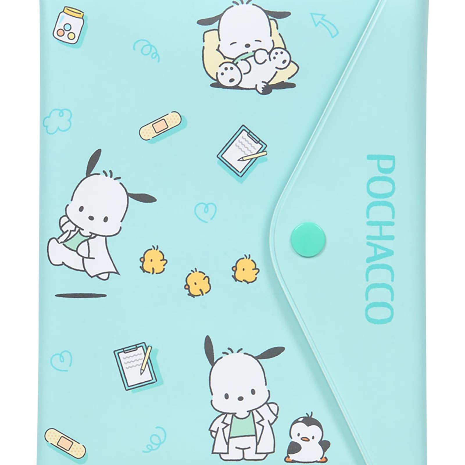 Amazon.co.jp: サンリオ(SANRIO) お薬手帳&診察券ケース ポチャッコ