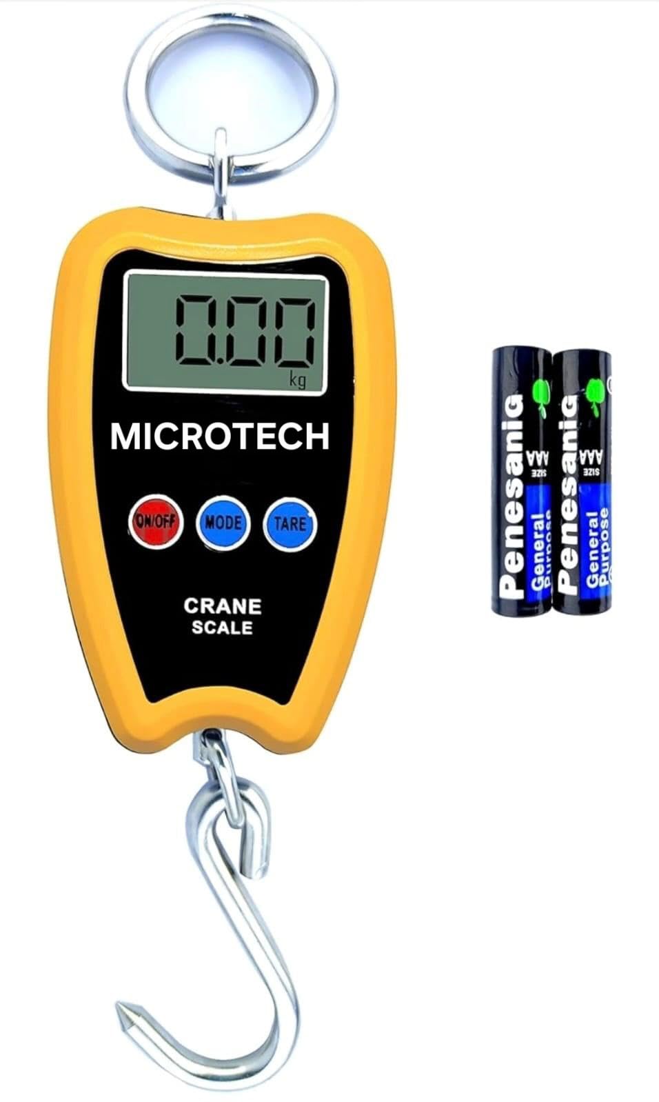 MICROTECH Digital Hanging Crane Scale 200kg for Industry; Luggage; Warehouse; Farming; and also usefull Gas Cylinder Weight; Heavy Duty Electronic Hook Scale with LCD Display.(TS-320).-image-23