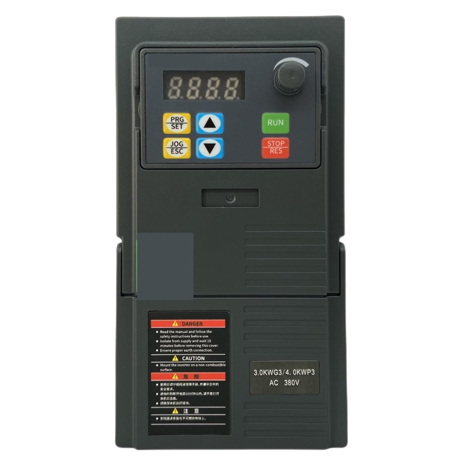 VFD Frequenzumrichter, VFD Wechselrichter VFD 1,5 2,2 3 4 kW 5,5 kW Frequenzumrichter 3P 220 380 V Ausgangsfrequenzumrichter Frequenzumrichter Suswe(320,3PH 380V_3PH 220V_1.5KW)