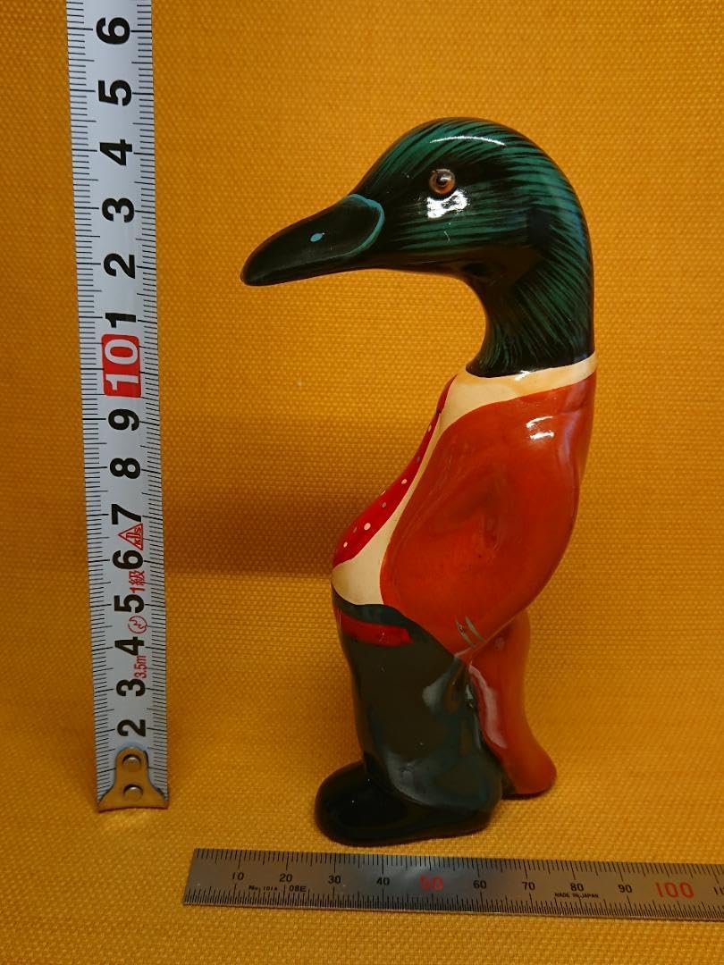 【美品】人形　カモ　陶器　ビンテージ　ヨーロッパ　置物　工芸品　美術品 Amazon.co.jp: 人形 カモ 陶器 ビンテージ ヨーロッパ 置物 工芸 術