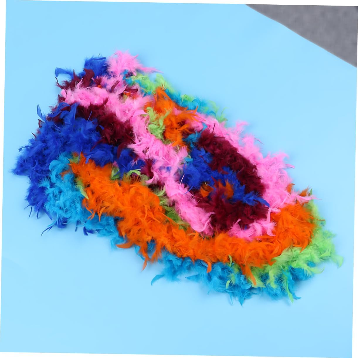Ipetboom 6Pcs Mixed Color Trim for Crafts Party Supplies and Decorations Versatile Fringe for Sewing and Creative Projects