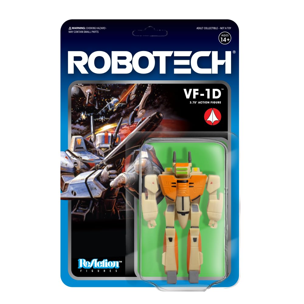 Amazon.com: Super7 Robotech - VF-1D Reaction Figure : Toys & Games