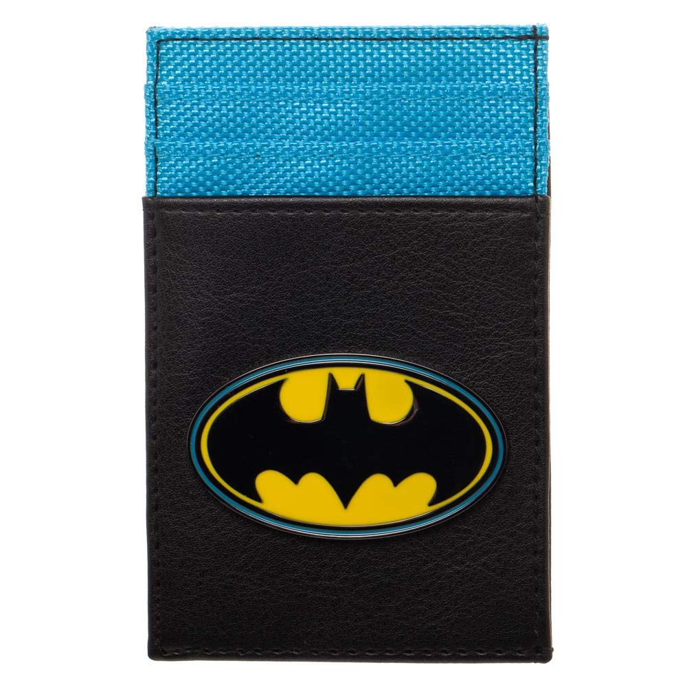 Front Pocket Wallet Batman Accessory DC Comics Gift - Batman Wallet DC Comics Accessories Batman Gift