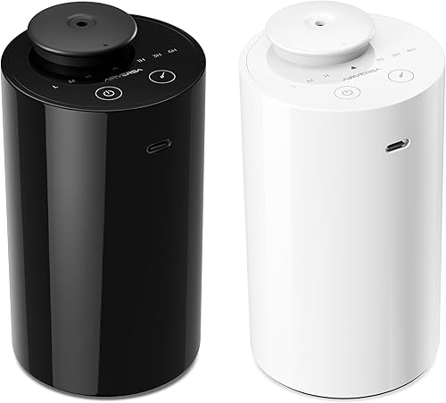 Airversa Difusor sin agua para aceite esencial, difusor de automóvil, nebulizador a batería, 0.7 fl oz0.7 fl oz, mini máquina de aire de aroma, 3 disponible en Yaxa Colombia