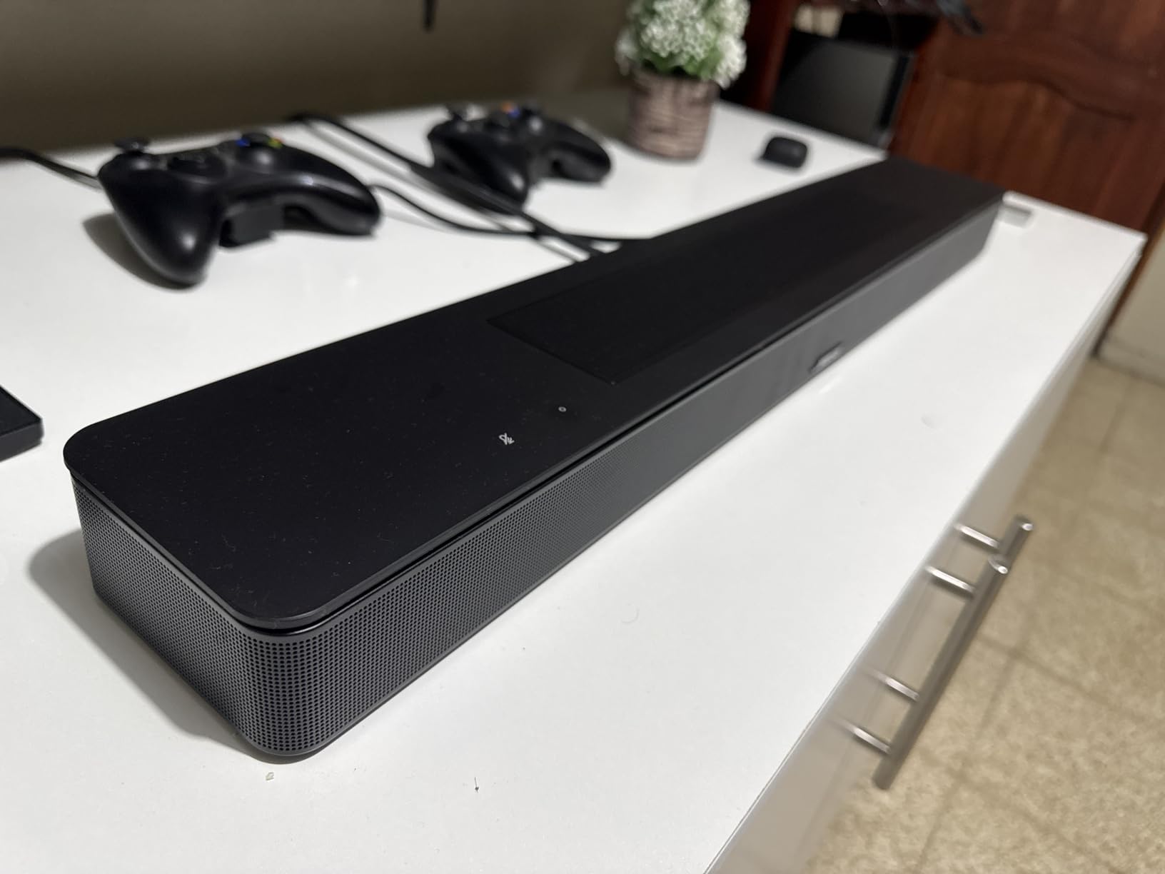 Bose Smart Soundbar companion app interface on smartphone