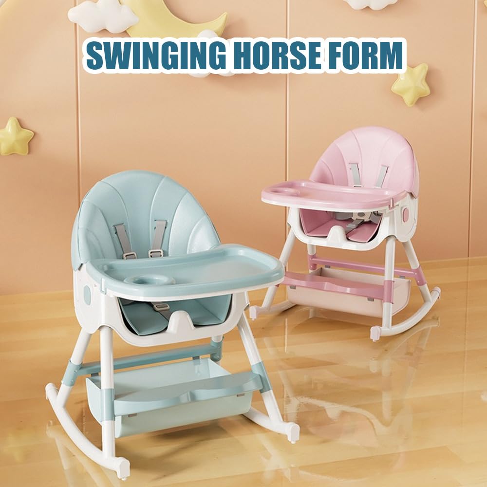 Chaise Haute Évolutive Pour Bébé, 6 En 1 Chaise De Repas Convertible Avec Coussin Amovible Harnais De Securitesiege Enfant Avec Plateau Adjustable Pour Bebe 6 36 Mois 92921681