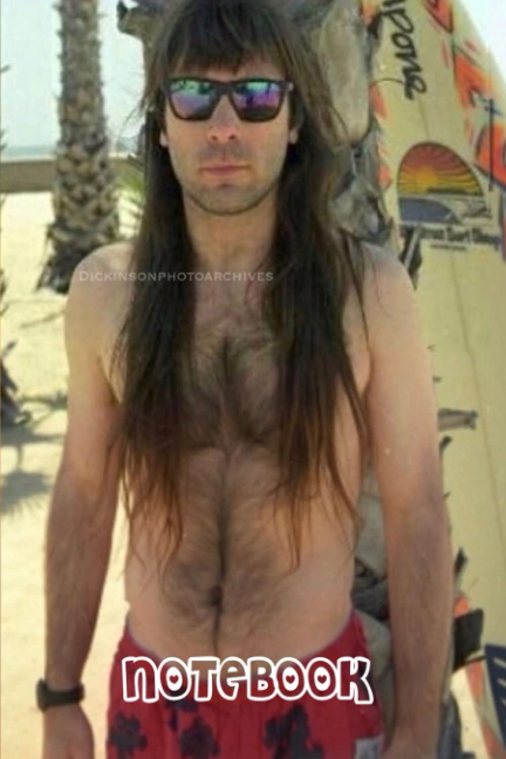 Bruce Dickinson Lined Notebook Composition Journal 100 Pages 6 x 9 inches #666