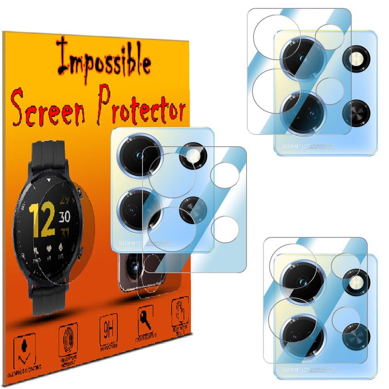 Enlinea | Camera - Pack of 3 | 9H Flexible Camera Lens Protector for Infinix Note 30 5G | (B0CH3J4GVL) Amazon Price History, Amazon Price Tracker