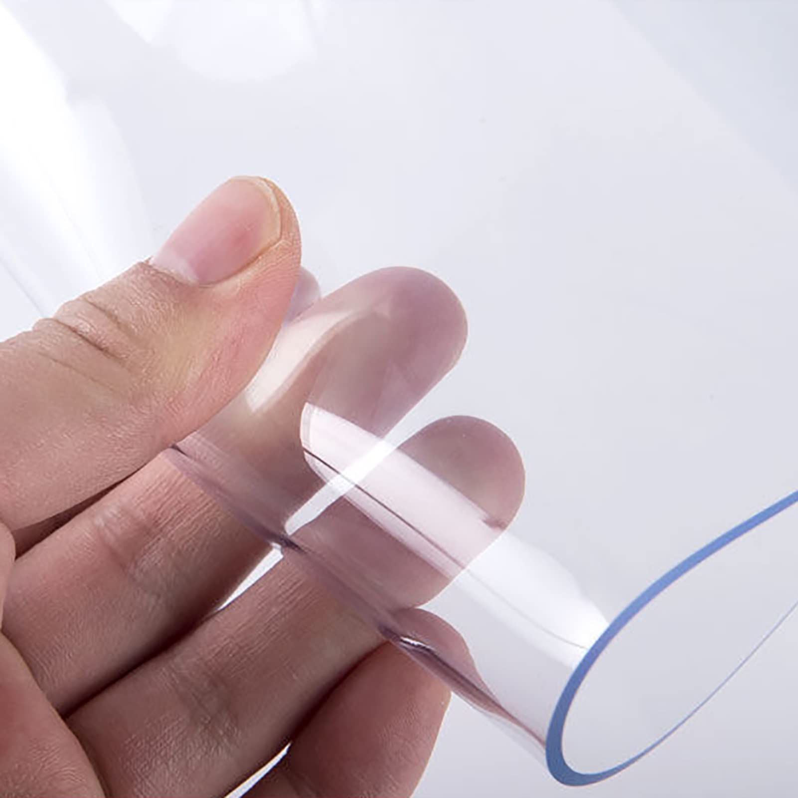 Rideaux À Lanières en PVC Haute Transmission Lumineuse Rideau Industriel À Lanières Résistant Aux Rayures, Ensemble Complet, Universel, for Toutes Les Saisons(1.6mm,1.5Mx2.1M)