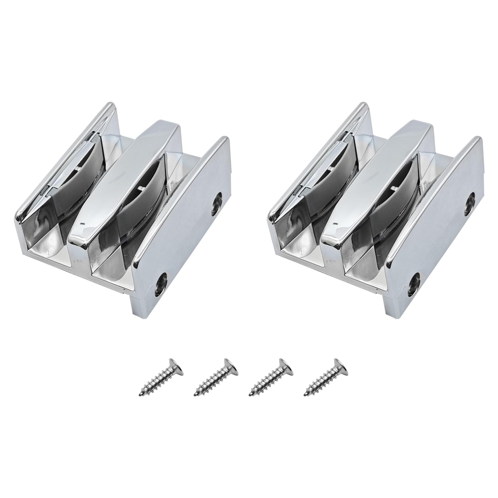 4 Ruedas Para Puertas De Ducha WeddHuis - Diámetro 20mm, Tornillos M6, Para Puertas De Cristal De 4-6mm Grosor