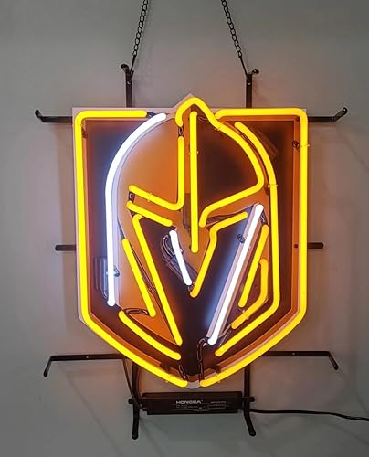 Miniatura 2 de Letreros de neón para decoración de pared Lámpara de luz de señal de caballero dorado con alta definición Vivid Printing Tech Artwork Avgklvvd Neon
