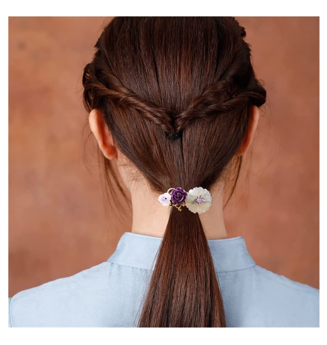 Scrunchies Per Capelli Anello Per Capelli Corda Per Testa A Sfera Durevole Cavallo Legata Copricapo Per A Mezza Cravatta Elastici Per Coda Di Cavallo