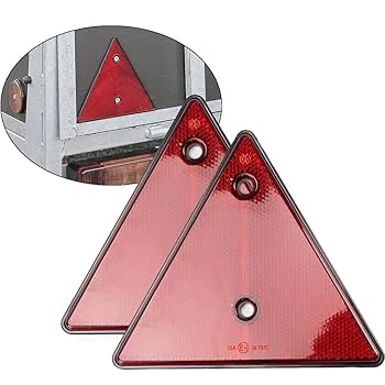 Amazon | リフレクター 三角反射板 (2枚) 三角 リフレクター