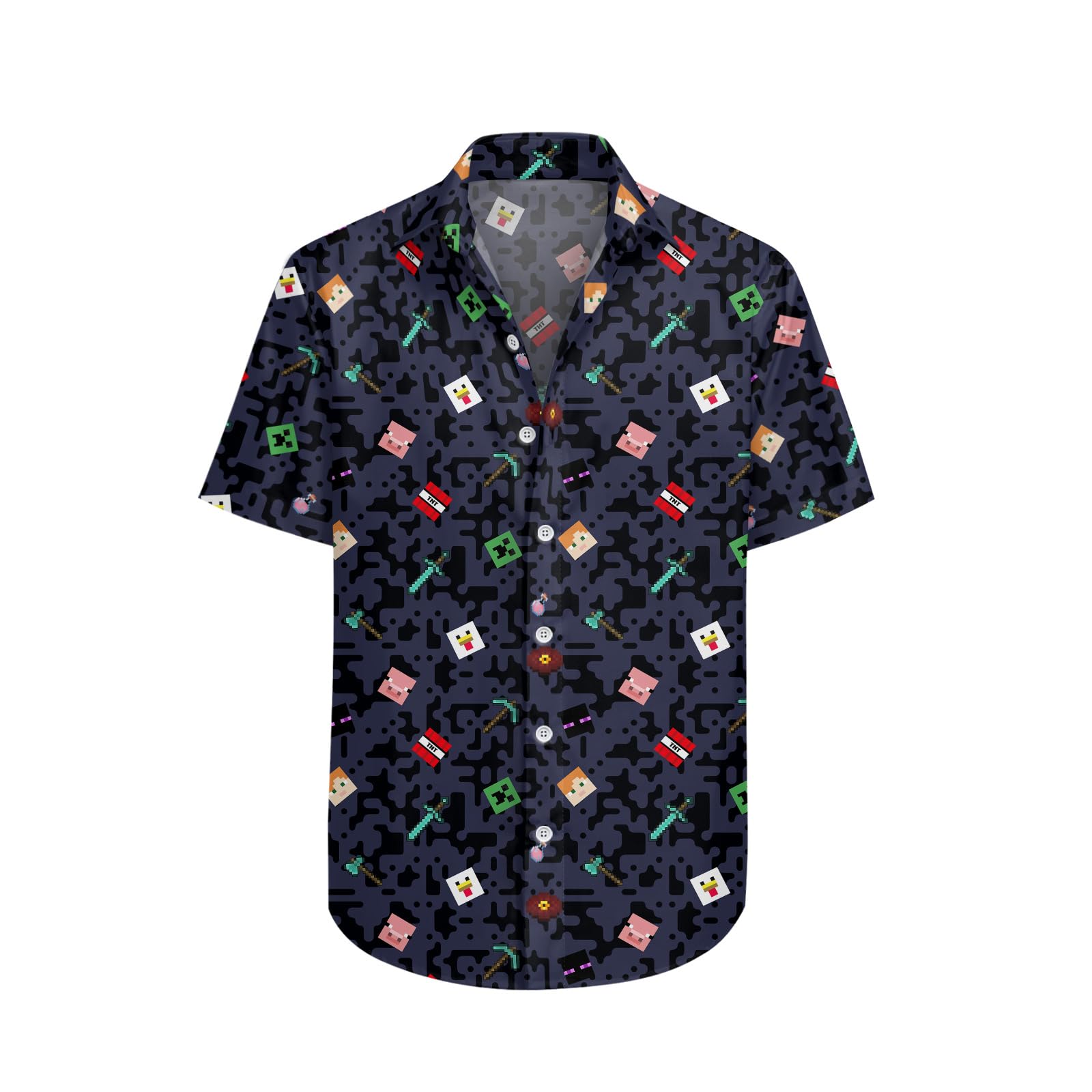 99TIMORO Movie Characters Halloween Shirt for Men Short Sleeve Top