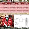 BmDSGC Christmas Sweatshirts for Men Oversized Xmas Top Christmas Tree Gnome Santa Claus Print Jumper Xmas Sweater Top Holiday Crewneck Long Sleeve Shirts Unisex Sweatshirts Plain Gym Casual (Red,S) #2