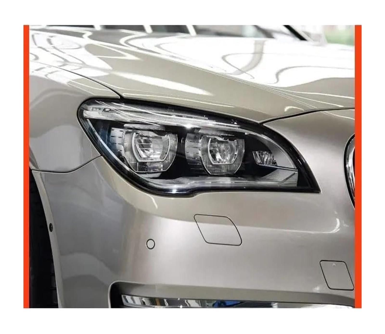 Dynamiczne kierunkowskazy do BMW serii 7 F01 F02 2009-2015 730i 740i 750i 760i - kompletny przedni blok optyczny