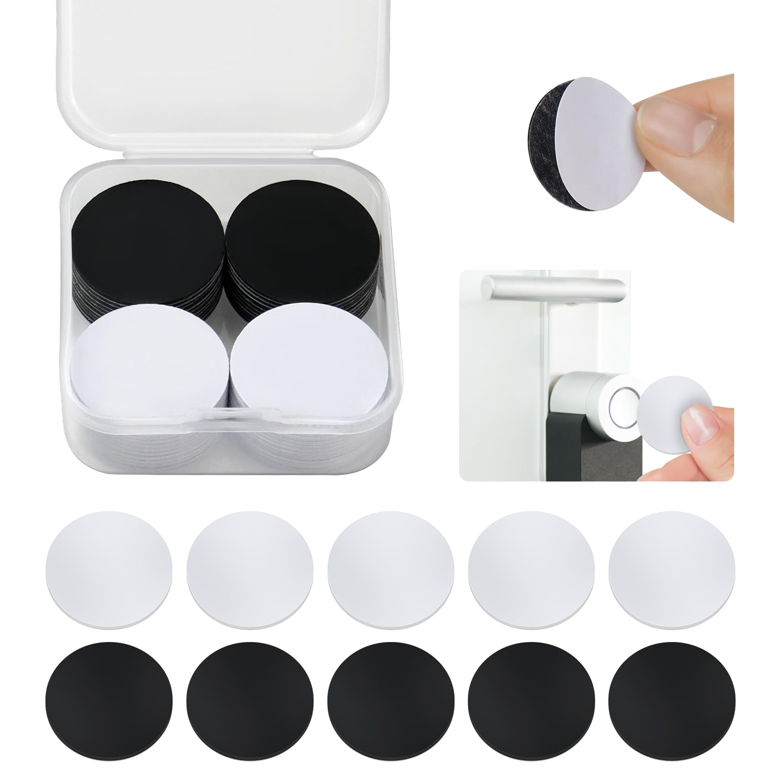 20 sztuk NFC Tags, karty NTAG215 NFC, 25 mm samoprzylepne naklejki NFC z TagMo i Amiibo