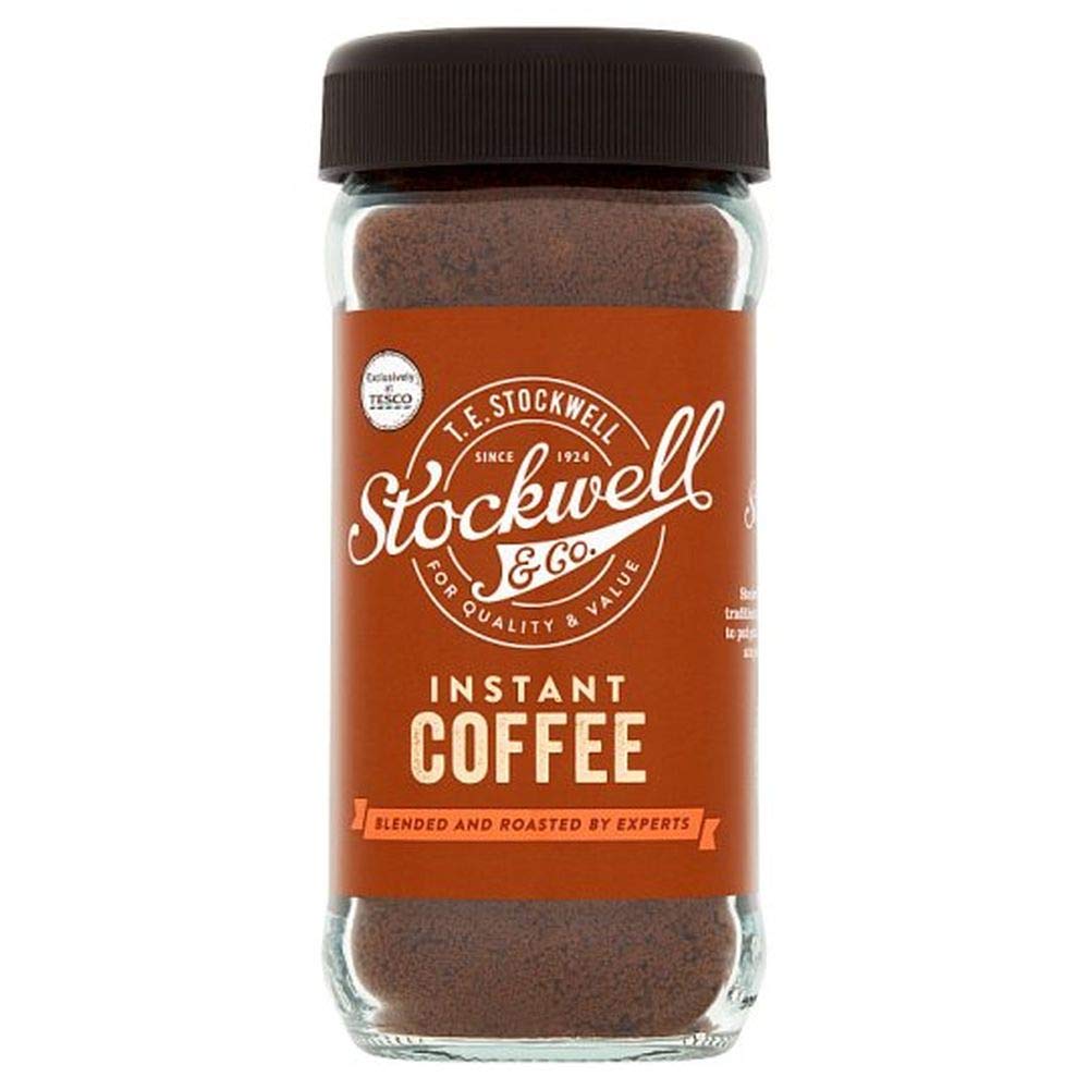 Stockwell & Co Instant Coffee Blended & Roasted by Experts, 100g