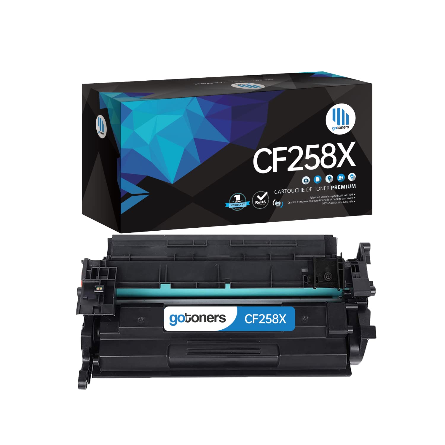 Compatibile Laserjet Pro M404n M428fdw 10000 Pagine Toner CF258X Ad ...