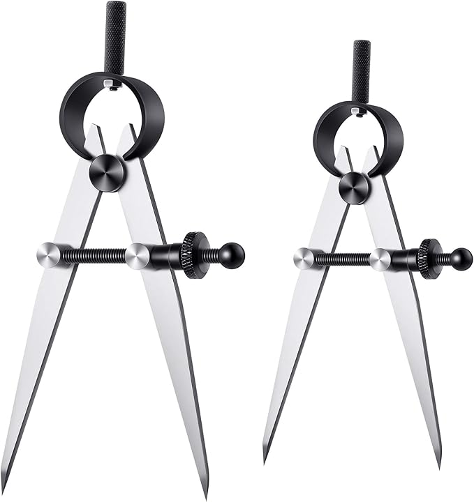 Weewooday 2 Pieces Adjustable Lockable Divider Leather