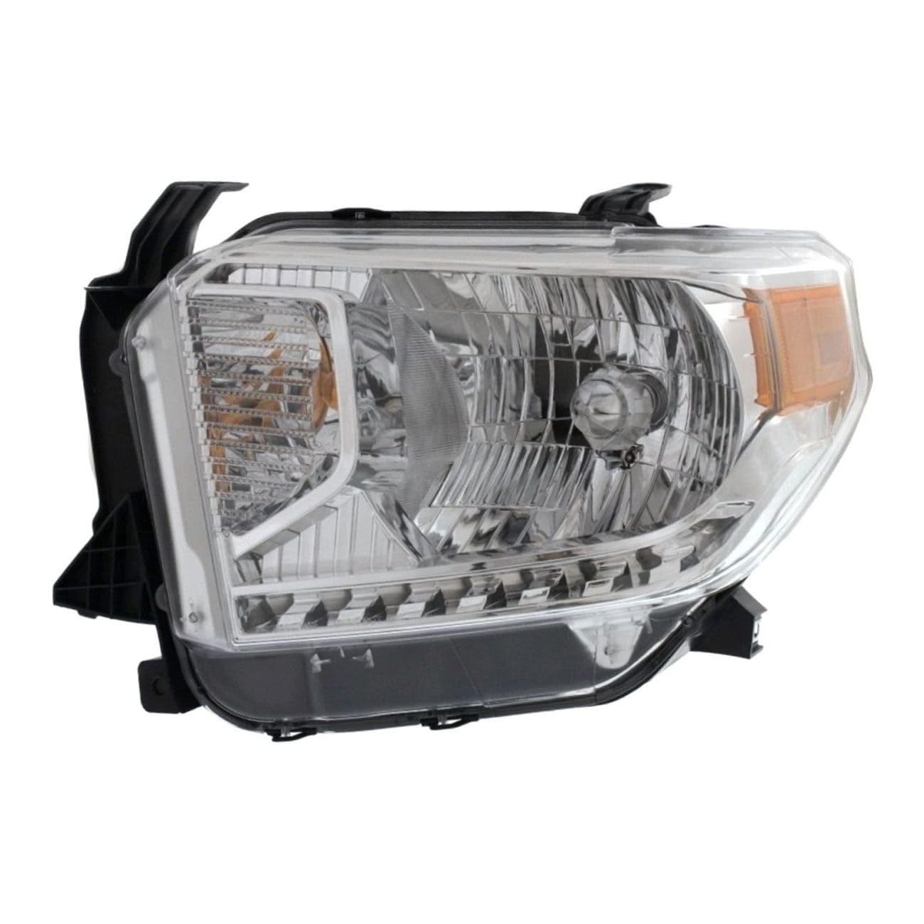 Cygmophing for Toyota for Tundra 2014-2017 1pc Headlight Lamp Left Clear Lens w/Bulbs