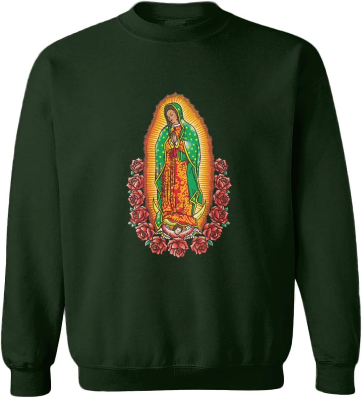 Our Lady - Virgin Mary Christianity Toddler Fleece Crewneck Sweater