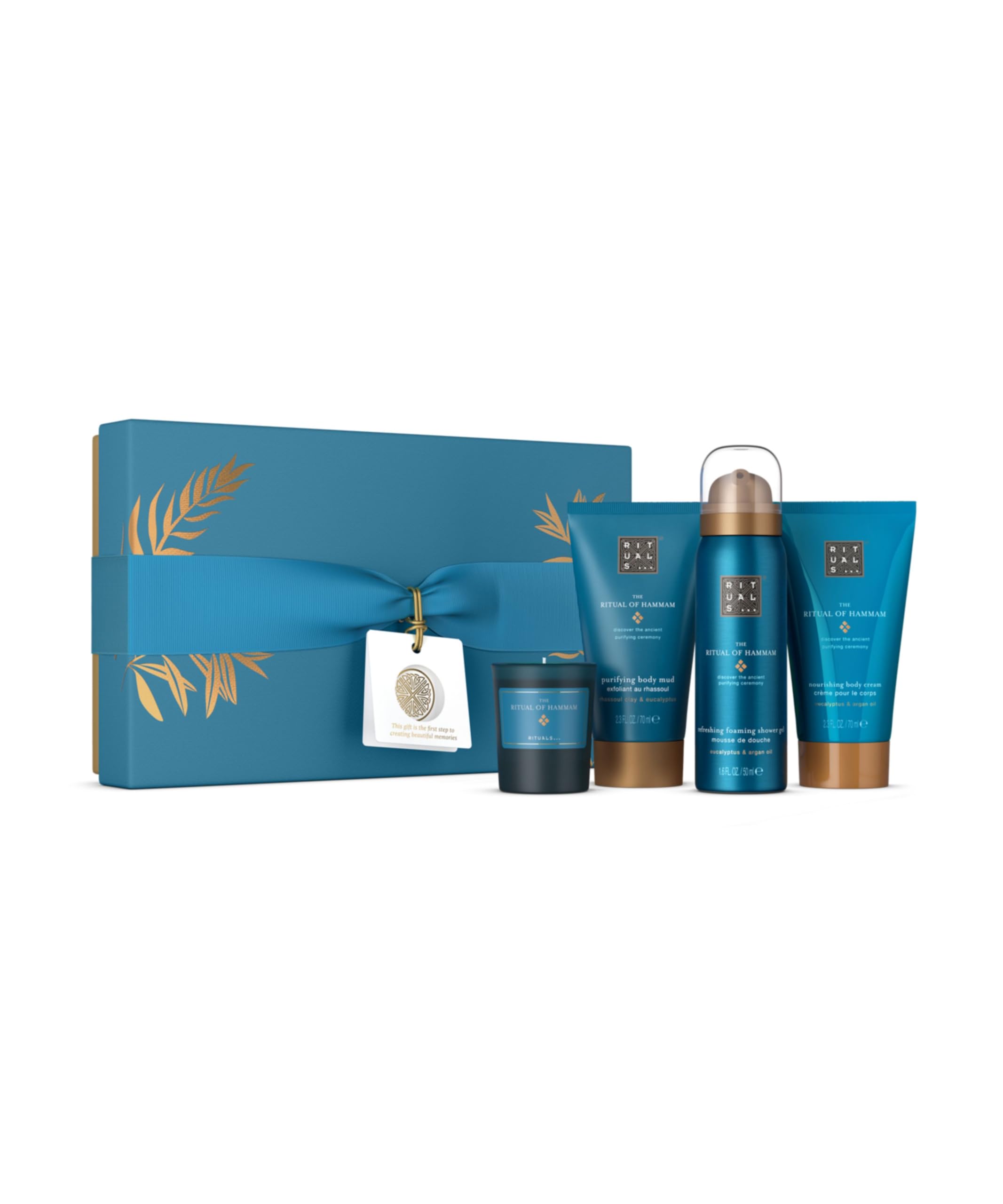 The Ritual of Hammam - Confezione regalo Small - Set regalo donna con prodotti per la cura del corpo e della casa