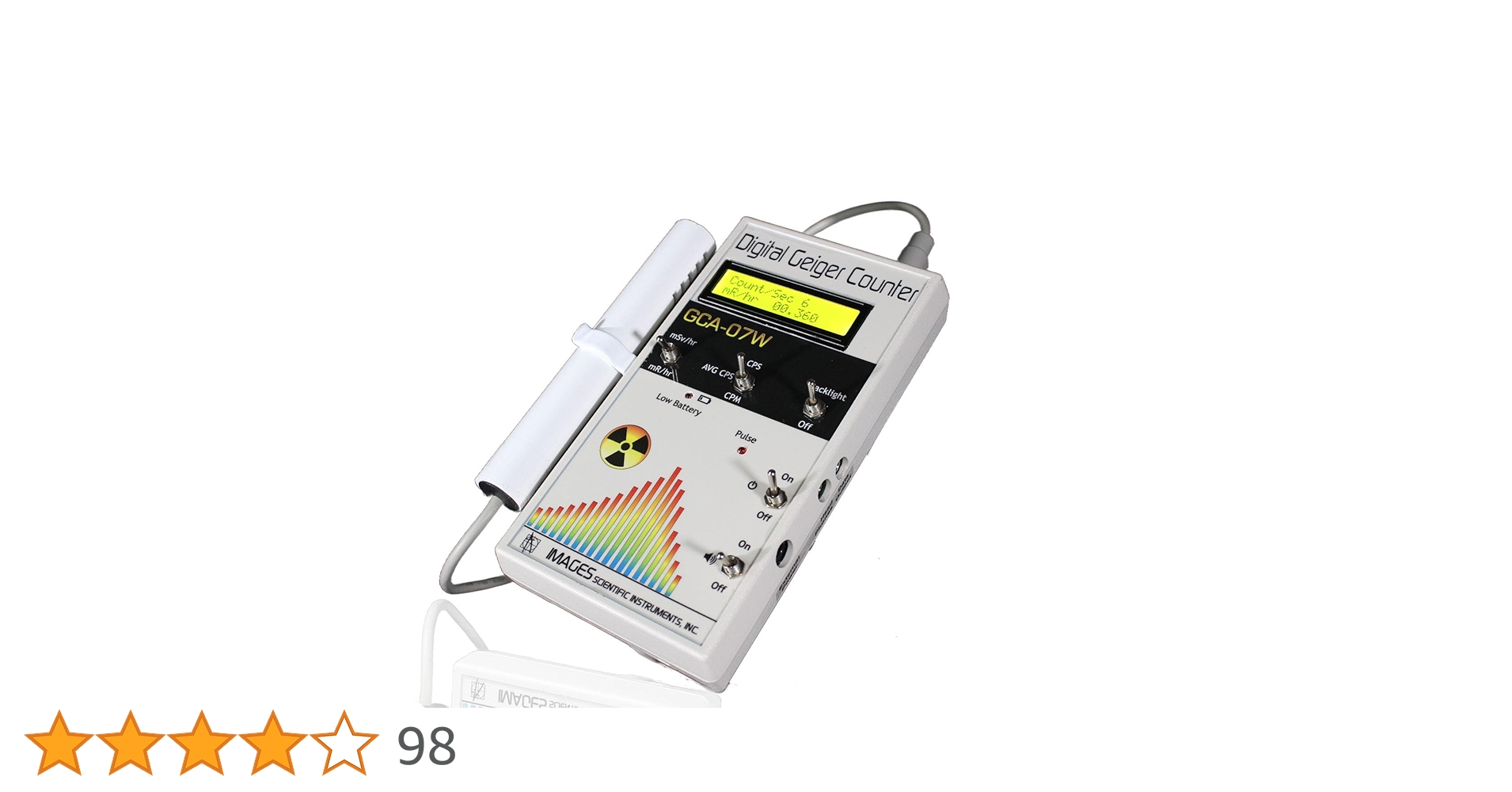 Amazon | GCA-07W プロフェッショナル ガイガーカウンター