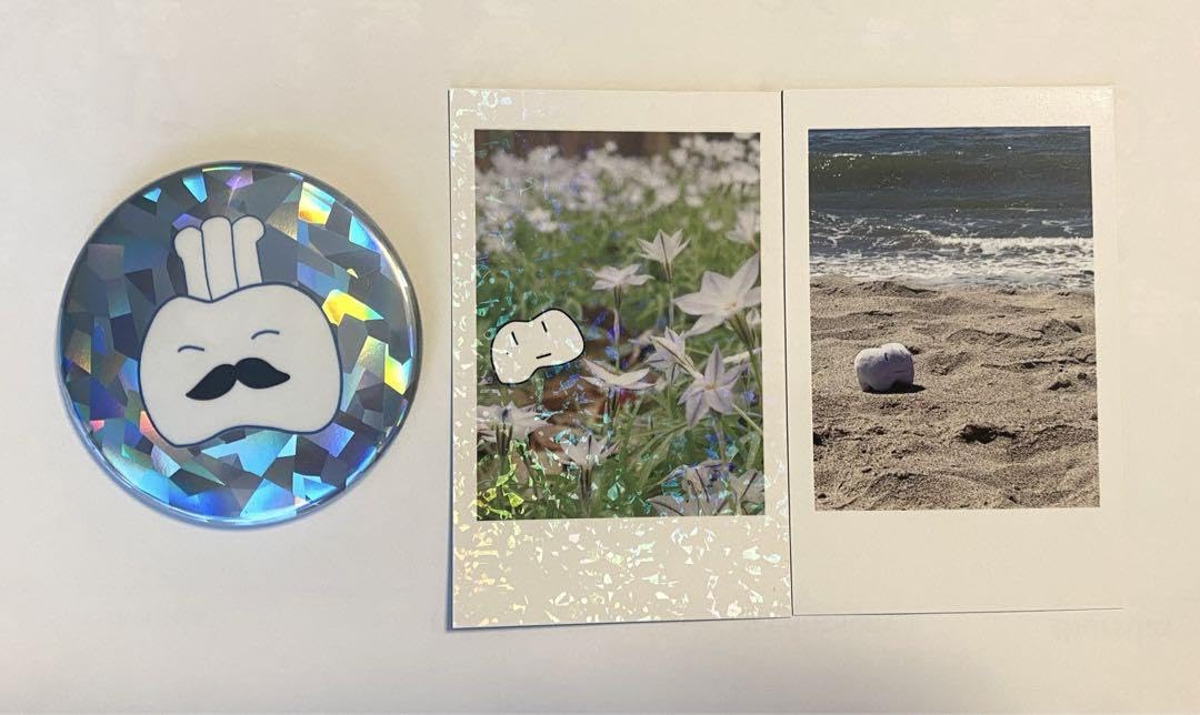 Amazon.co.jp: Ado モナリザの横顔 チェキ風トレカ 缶バッジ : おもちゃ