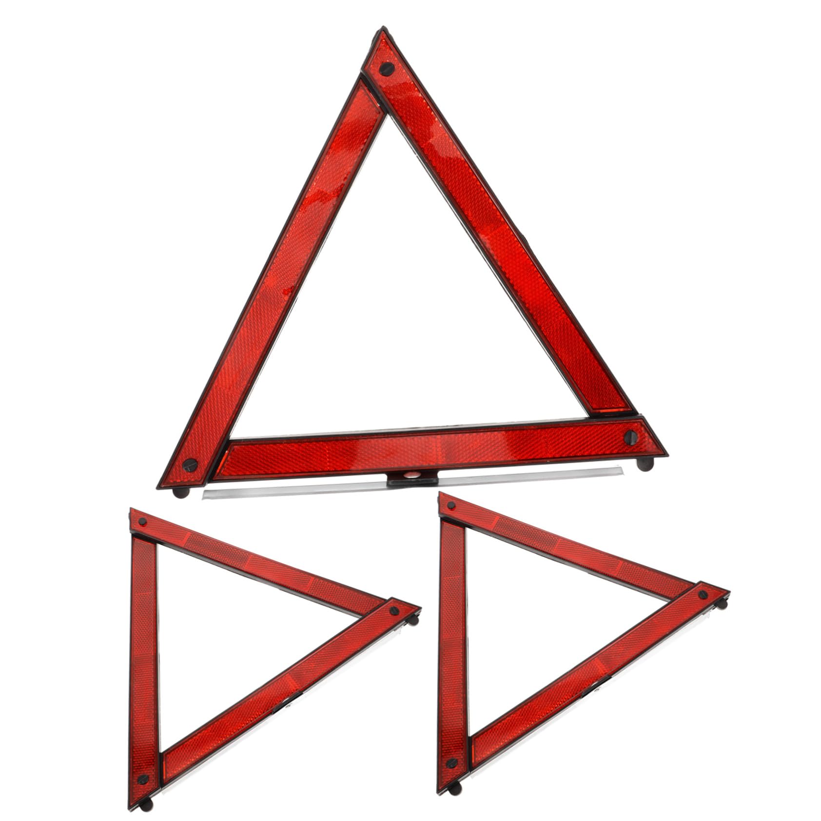 Cabilock 5 Series Triángulo Peligroso Reflexivo Triángulos De Emergencia Del Coche Húmedo Acessorios Carro Herramienta De Seguridad Vial Triángulos Reflectantes De Seguridad 3 Piezas X 5