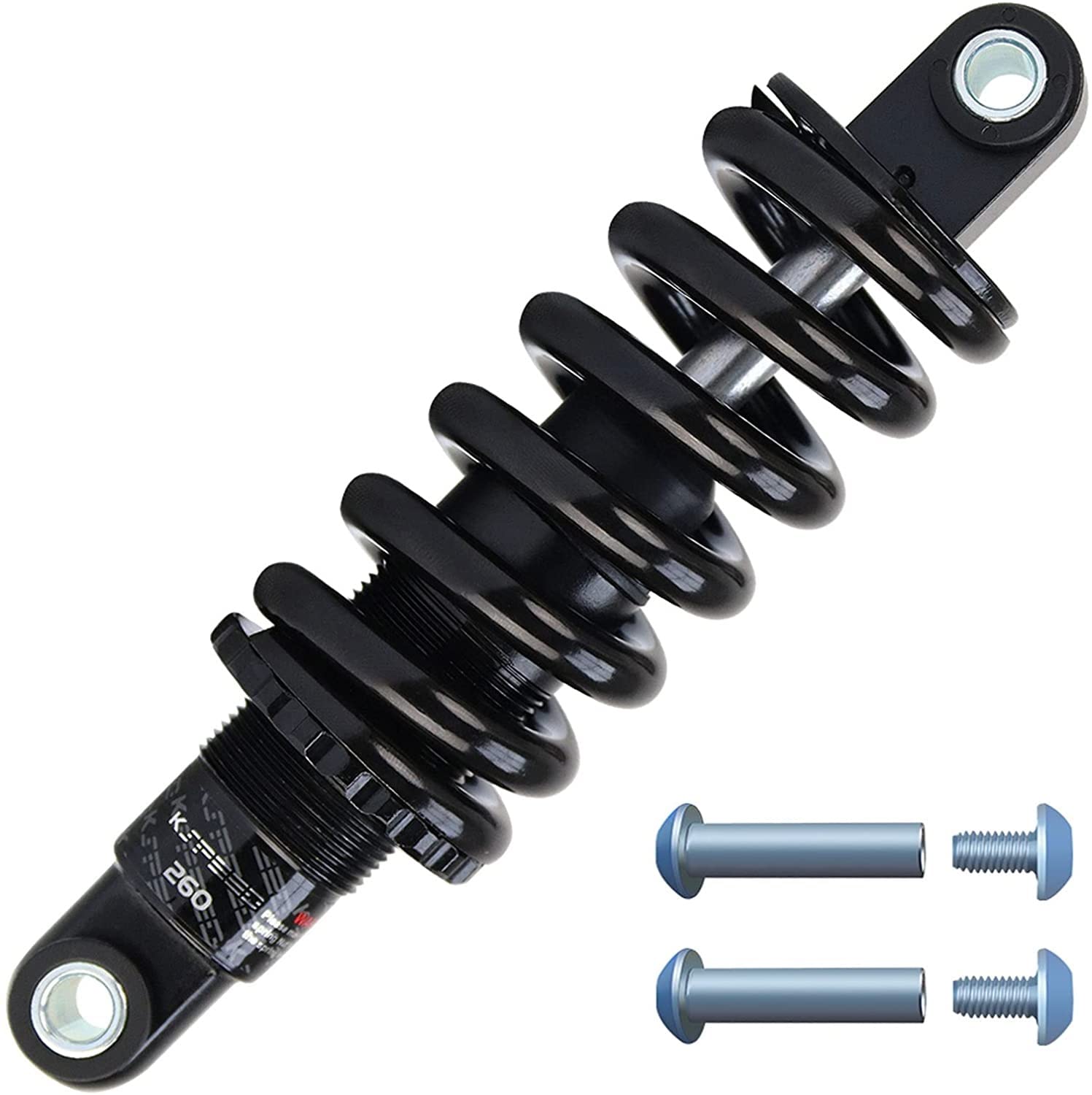 125mm / 150mm / 165mm / 190mm MTB Ressort arrière à vélo à vélo arrière, Amortisseur de vélo de Montagne, Amortisseur de Suspension arrière à vélo de vélo de Montagne Amortisseurs arrière