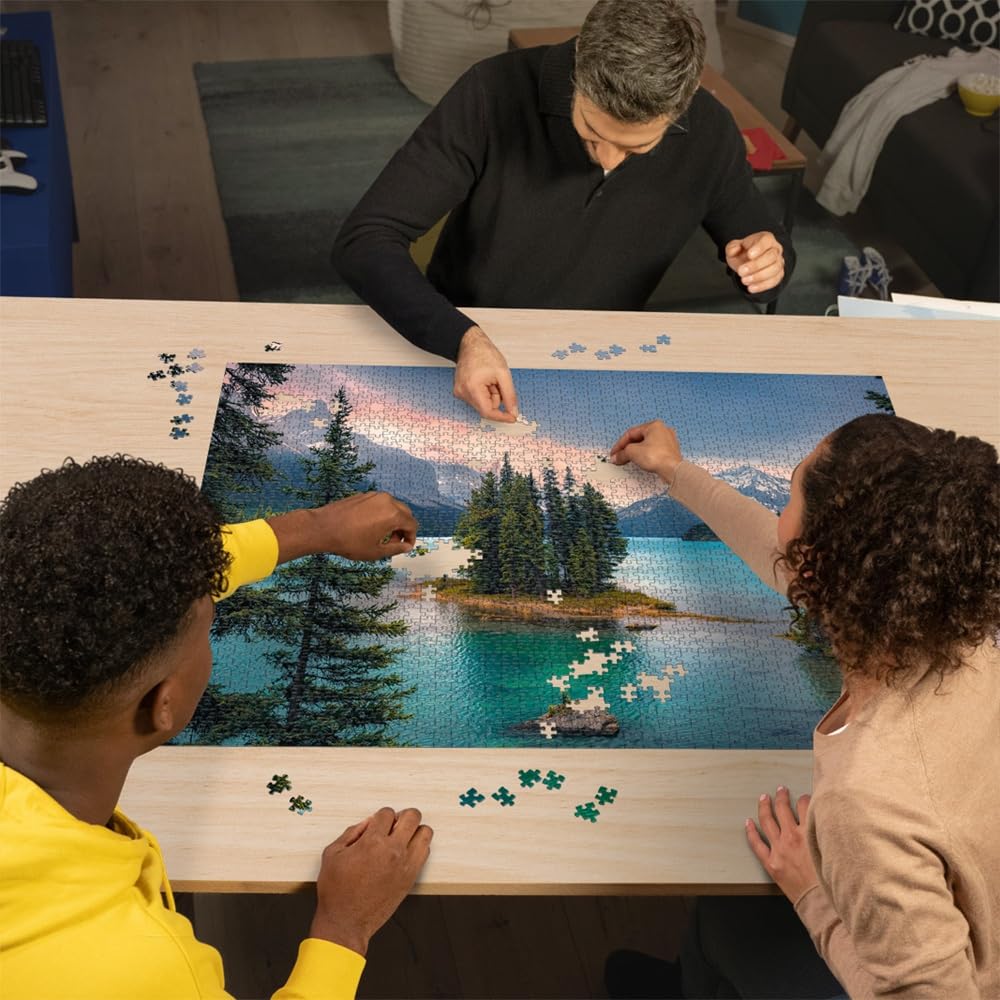 Ravensburger - Puzzle 2000 pièces Adultes Paysage - Île de l'esprit, Canada - Dès 14 Ans - 16714