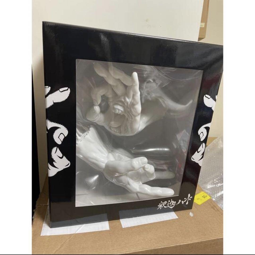 bakateee 釈迦ハンド ホワイト フィギュア ソフビ bakateee 釈迦ハンド ホワイト フィギュア ソフビ