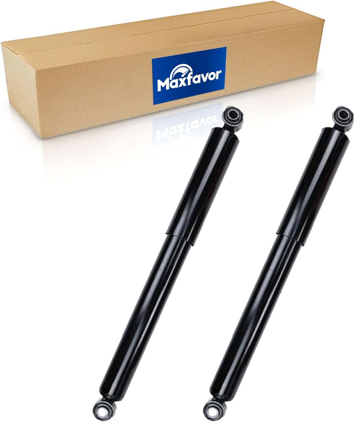 Maxfavor 4WD Rear Shocks Struts Pair fit for Chevy Silverado 1500 GMC Sierra 1500 1999 2000 2001 2002 2003 2004 2005 2006/2007 Silverado 1500 Classic Sierra 1500 Classic Shock Absorbers Suspensions
