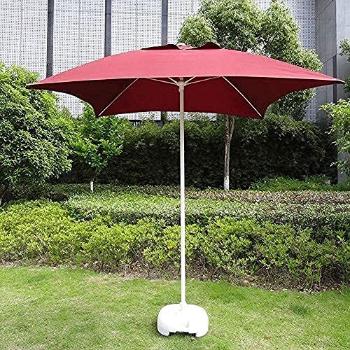 Parasol tarasowy na zewnątrz – kwadratowy parasol ogrodowy 2 m na podwórko, plażę, imprezy komercyjne i do użytku przy basenie
