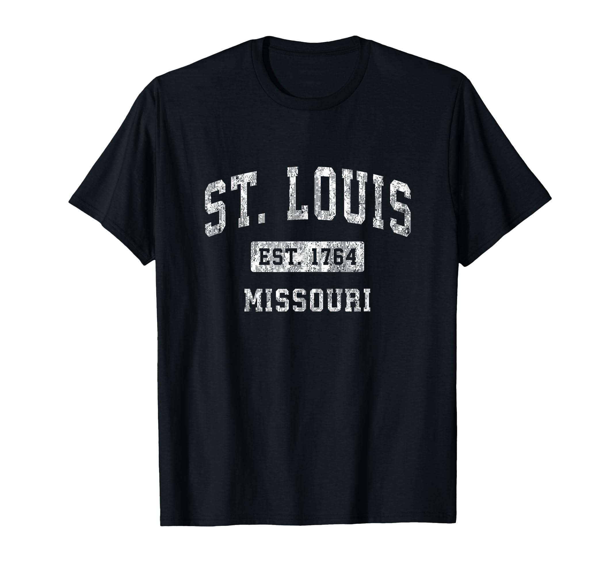 St. Louis Missouri MO Vintage Established Sports Design T-Shirt