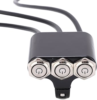 ♪しょ　 防振り　ユニット・バイブスイッチ付き♪ Amazon.co.jp: X-STYLE バイク スイッチ 防水 12V ハンドルバー