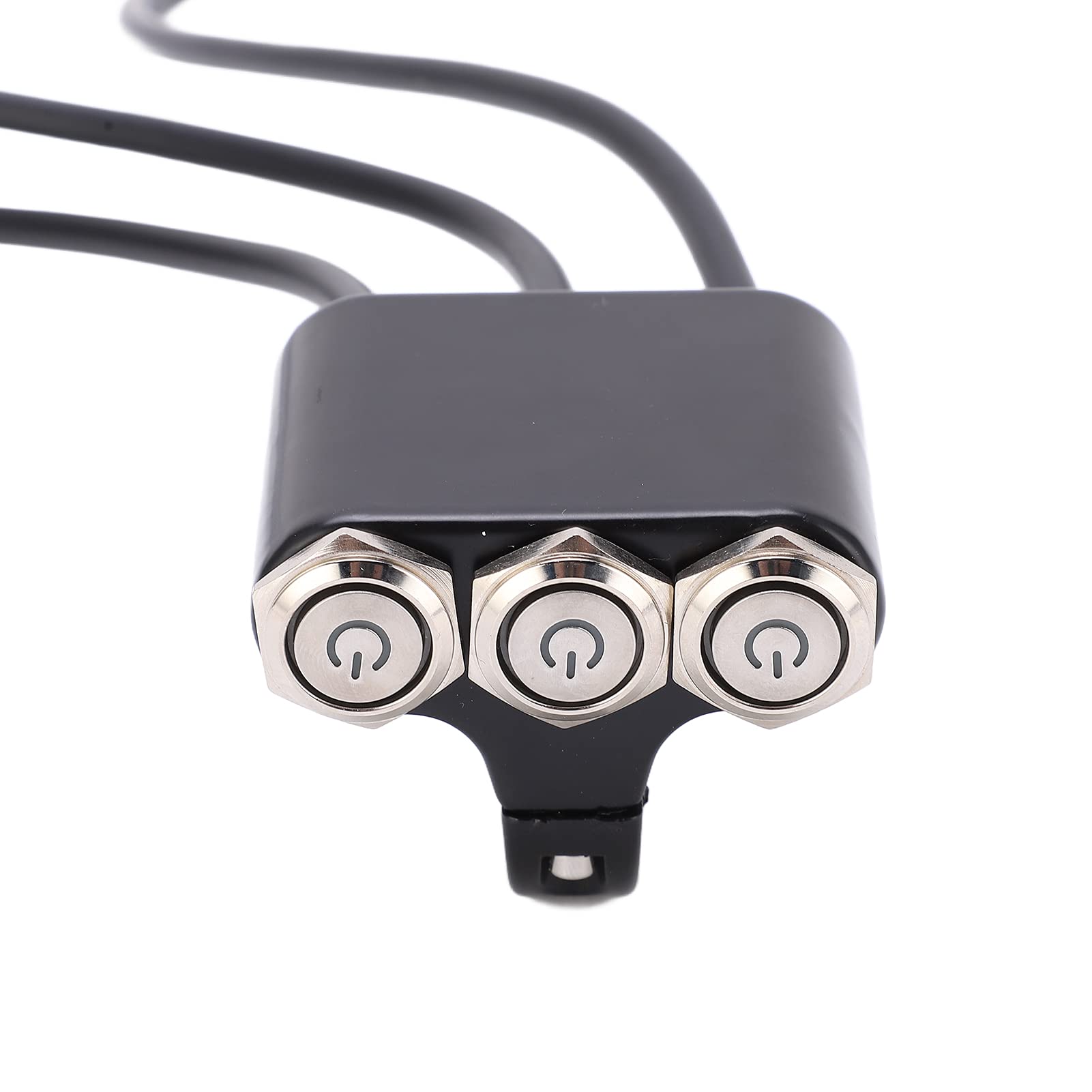 Amazon | 防水 スイッチ、12V LEDバイク ライト 長さ52cm