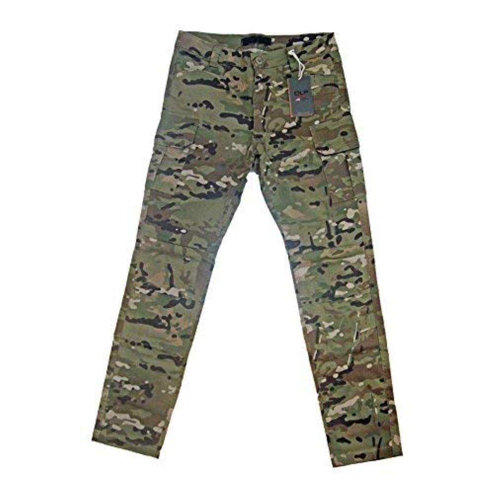 DLP Tactical Women’s Operator Camouflage Combat Yoga Pants (CP, Small)
