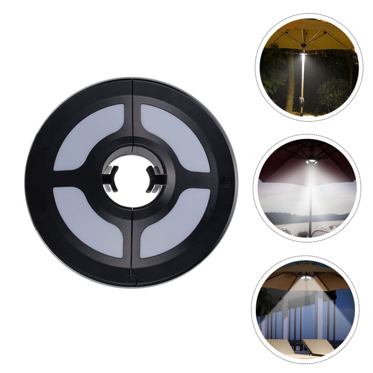 Homoyoyo Lampada Da Campeggio Led Multifunzionale Per Uso Esterno, Luce Ombrellone Portatile a Batteria, Illuminazione Da Giardino Resistente e Versatile Per Attività All'aperto