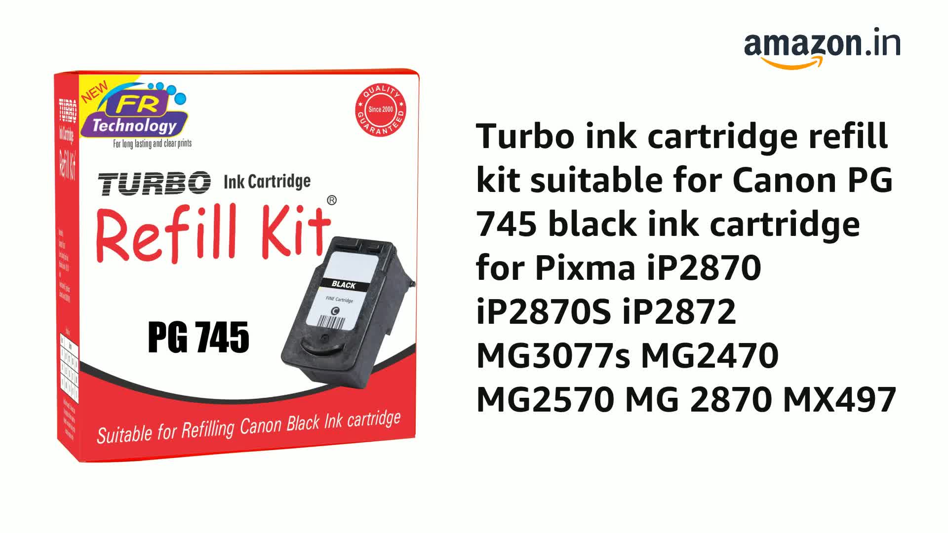 canon 745 cartridge refill kit