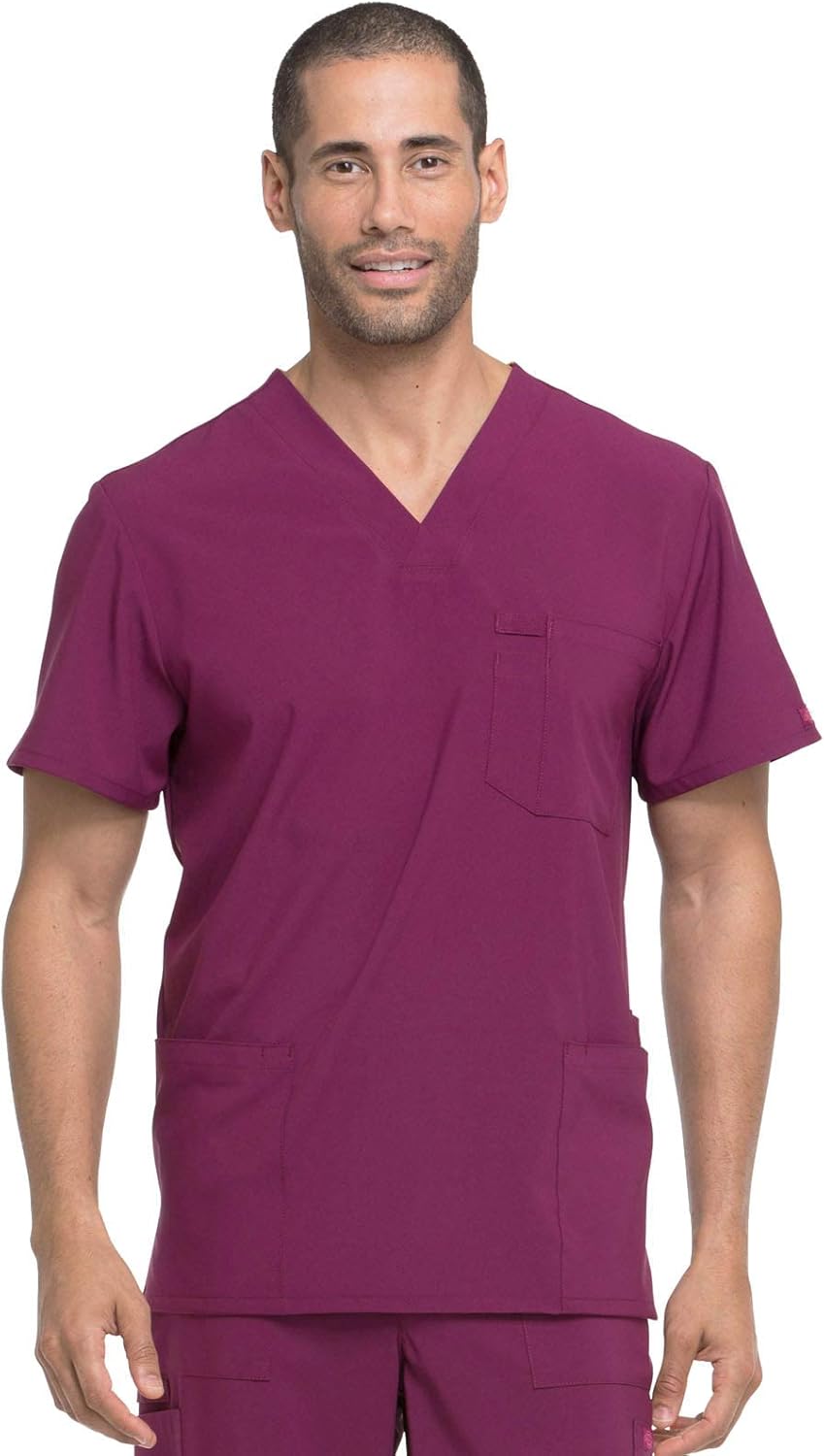 Dickies EDS Essentials Men Scrubs Top V-Neck DK645